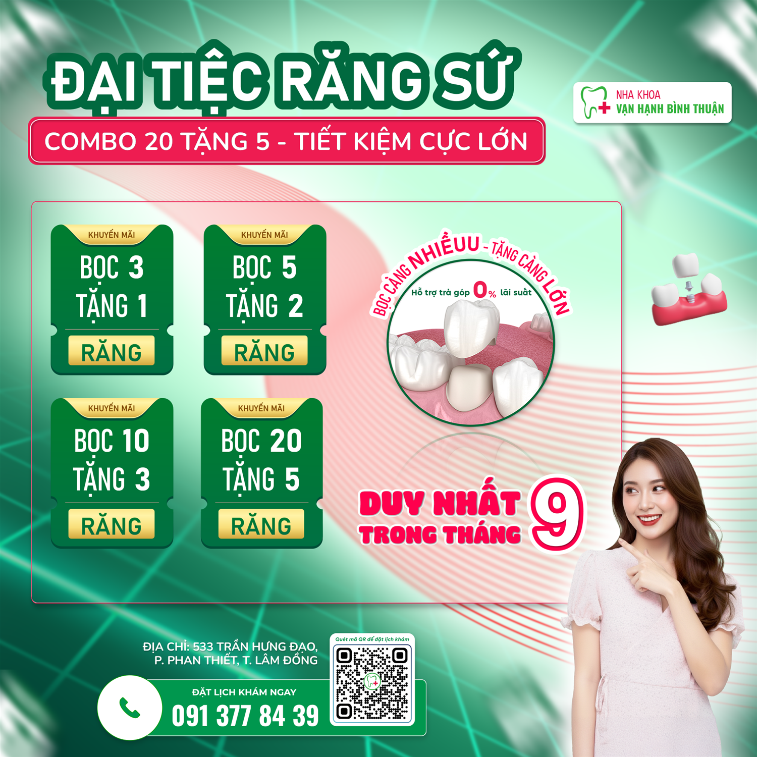 răng sứ nha khoa Vạn Hạnh Bình Thuận