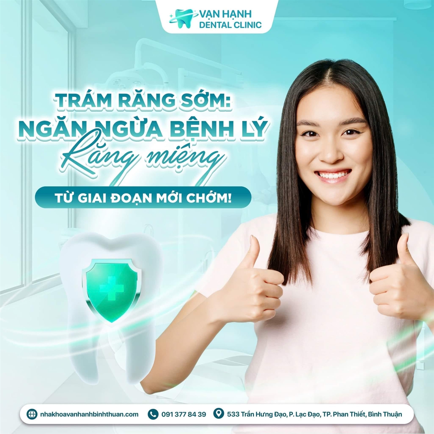 TRÁM RĂNG SỚM: NGĂN NGỪA BỆNH LÝ RĂNG MIỆNG MỚI TỪ GIAI ĐOẠN CHỚM!