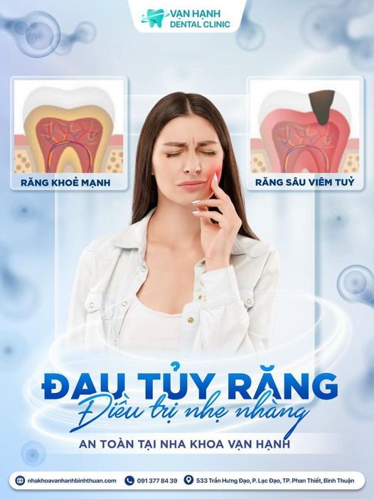 ĐAU TUỶ RĂNG - ĐIỀU TRỊ NHẸ NHÀNG, AN TOÀN TẠI NHA KHOA VẠN HẠNH